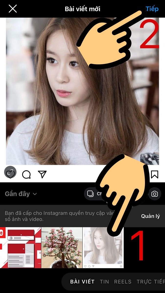 Hướng dẫn chỉnh sửa ảnh bằng Instagram màu siêu đẹp, lung linh