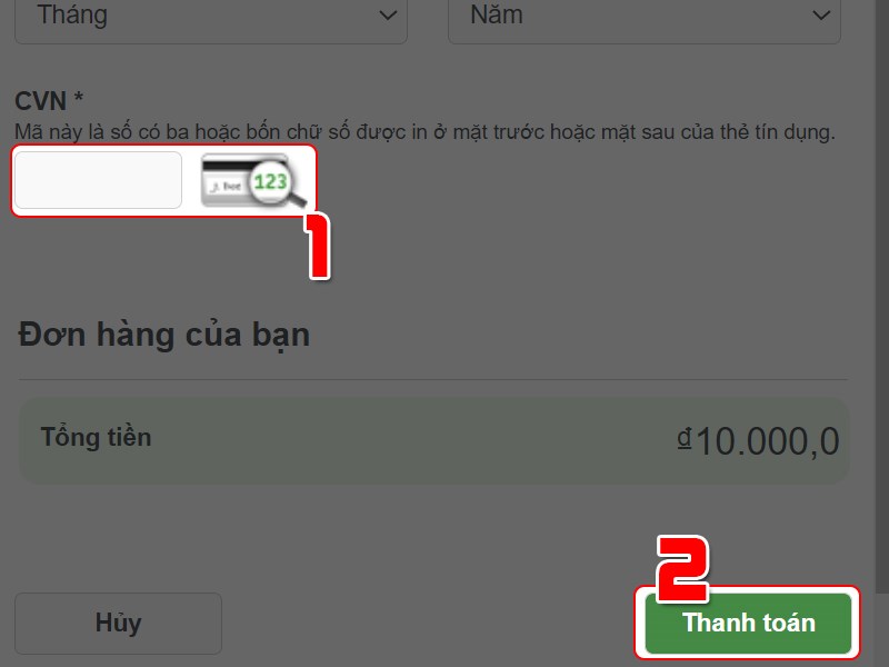 Thanh toán Thanh toán