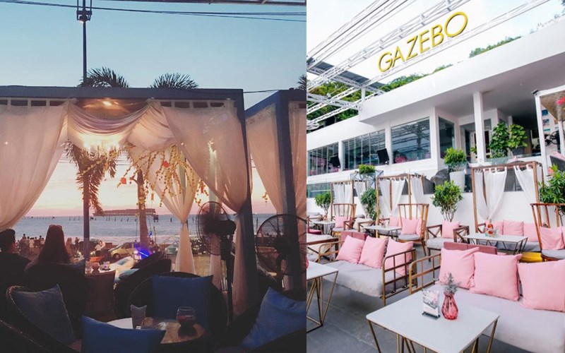Gazebo Beach Front Lounge Cafe