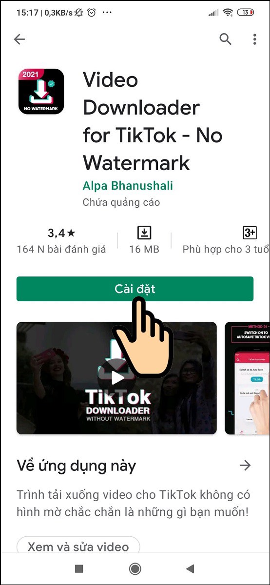 Tải ứng dụng TikPlus Download (Video Downloader for TikTok - No Watermark)