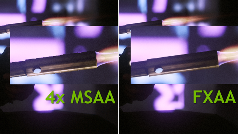 Antialiasing FXAA