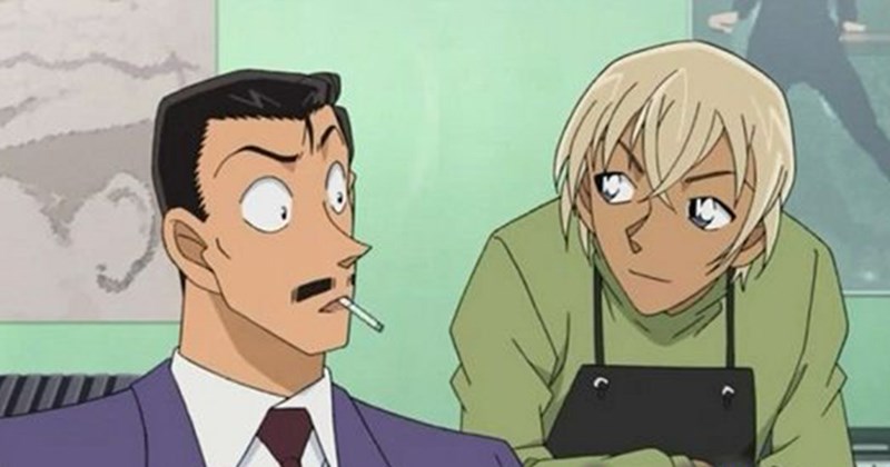 Thám tử Mouri Kogoro và Rei Furuya