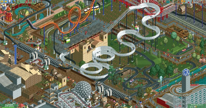 RollerCoaster Tycoon 2 - Gameplay