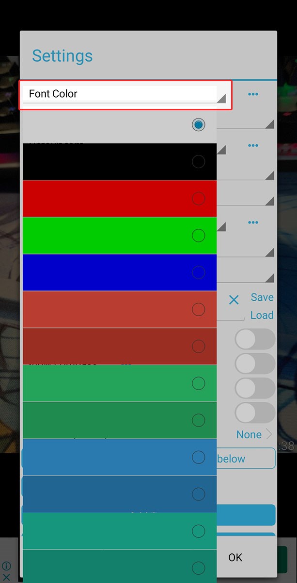 Font Color chỉnh màu sắc chữ Font Color chỉnh màu sắc chữ
