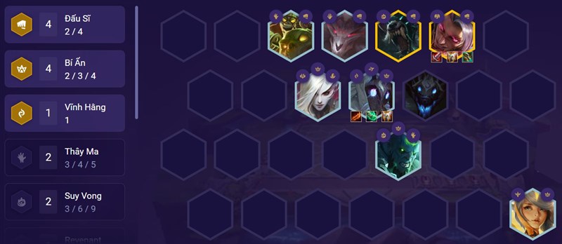 Đội h&igrave;nh cuối trận