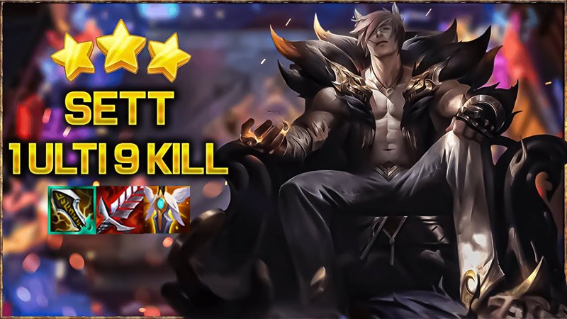 Sett sẽ g&aacute;nh đội đội đầu v&agrave; giữa trận