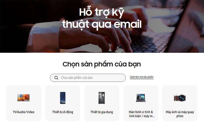 Hỗ trợ qua Email