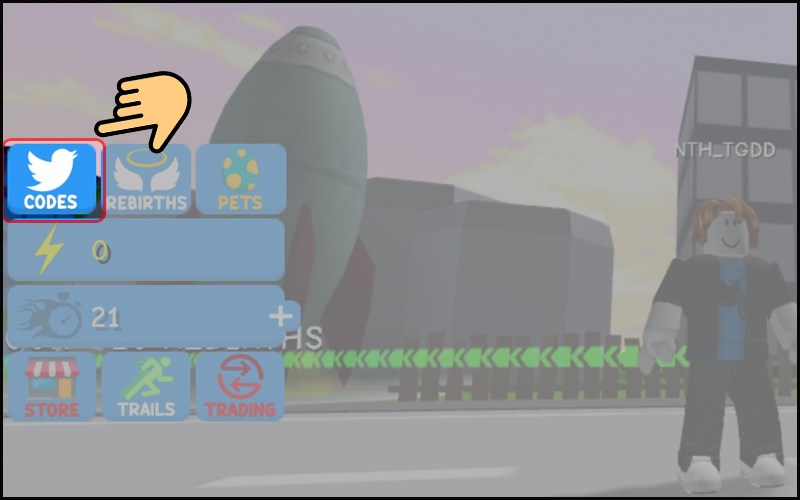 Sau đ&oacute; bạn chọn n&uacute;t Twitter bird g&oacute;c tr&aacute;i m&agrave;n h&igrave;nh