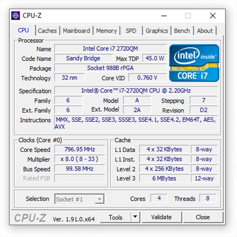 CPU z