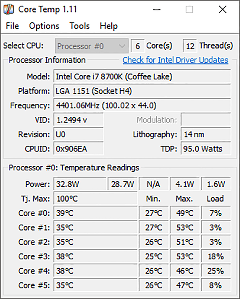 Core Temp