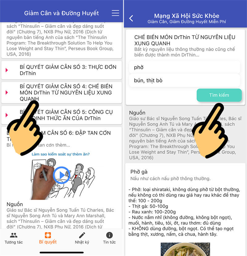 Xem gợi &yacute; khi nhập m&oacute;n muốn ăn
