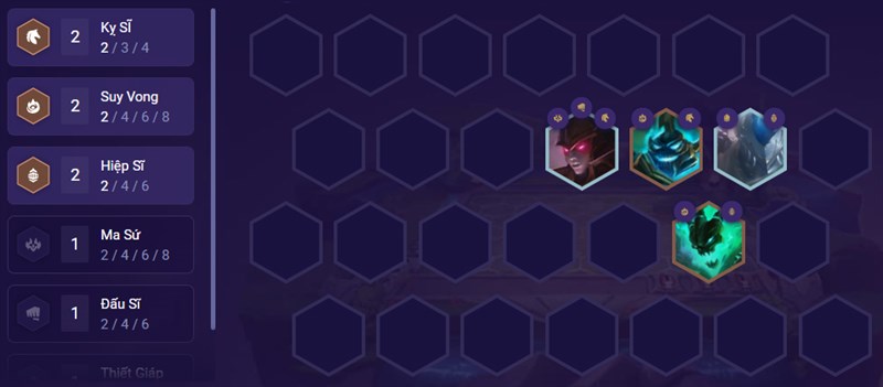 Đội h&igrave;nh giai đoạn đầu trận