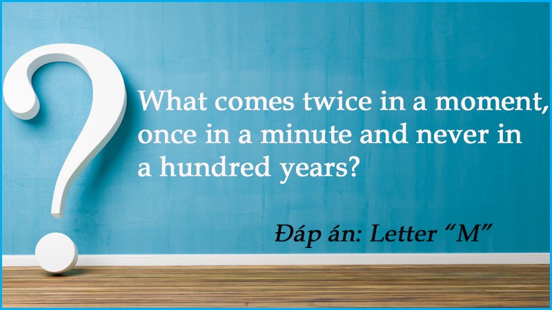 Câu đố tiếng Anh chơi chữ