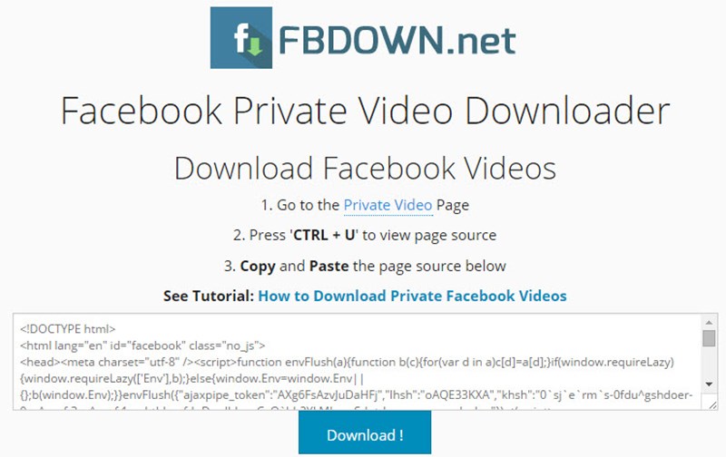 FBdown.net 