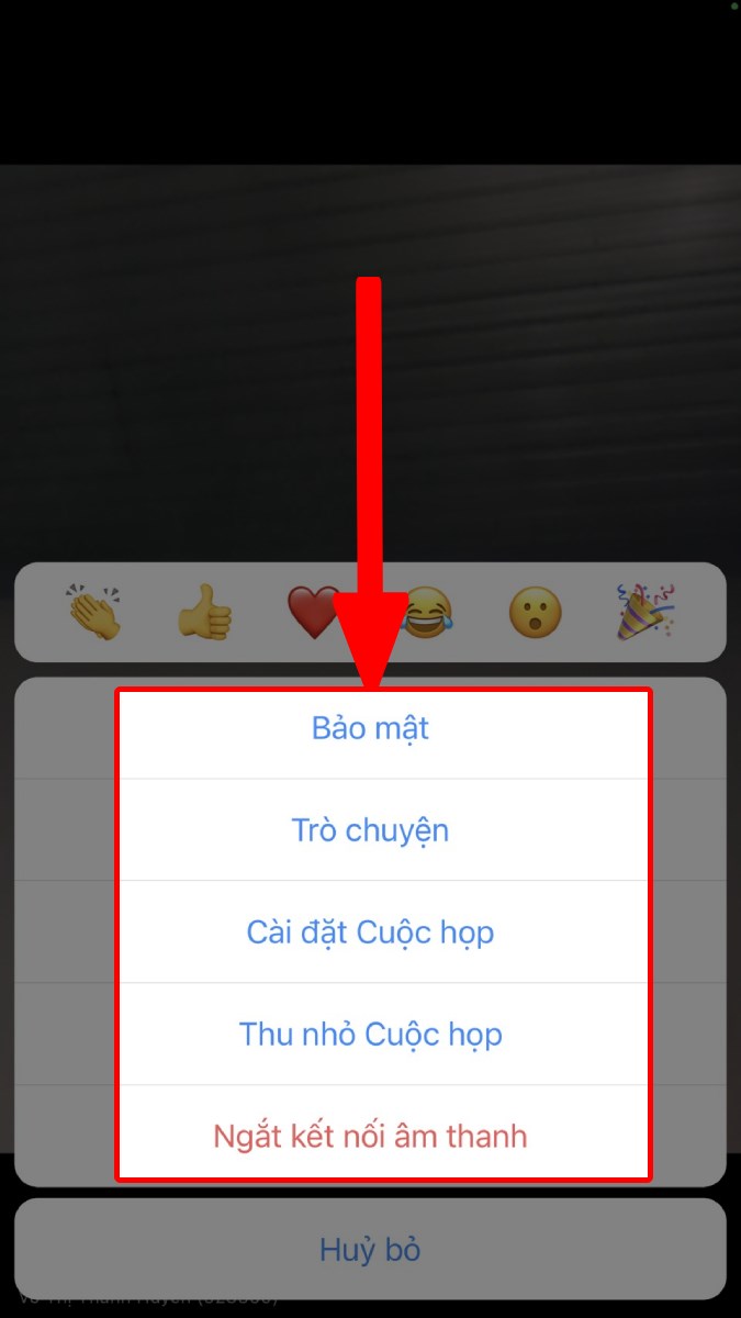 C&aacute;c quyền hạn của chủ ph&ograve;ng họp