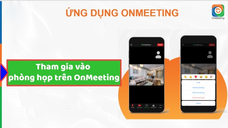 3 cách tham gia phòng họp trên OnMeeting