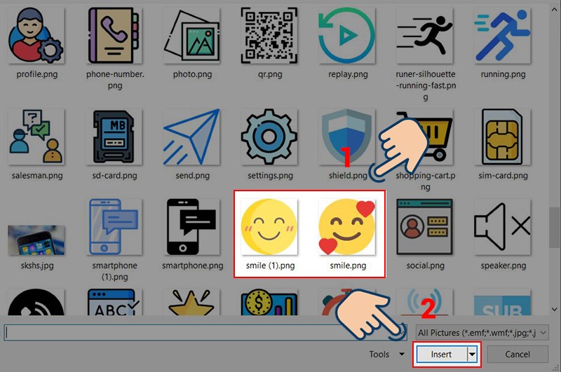 2 cách chèn icon vào Powerpoint đơn giản, nhanh chóng