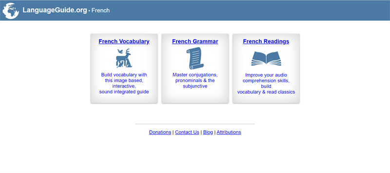 Trang web học tiếng Pháp - Language Guide