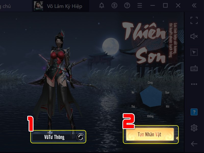 Điền tên nhân vật