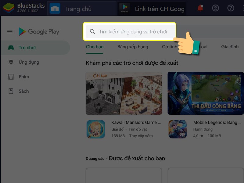 Thanh tìm kiếm