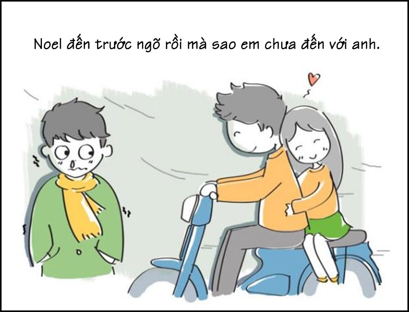 Stt Noel thả thính cho dân FA