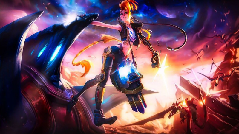 Jinx trong LOL là một tướng DPS điển hình