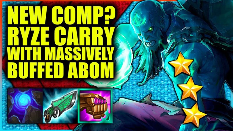 Ryze c&oacute; thể được sử dụng trong nhiều đội h&igrave;nh kh&aacute;c nhau