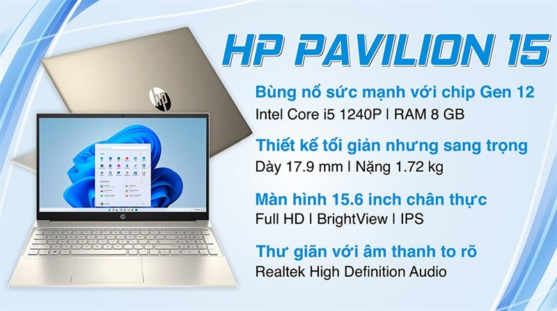 HP Pavilion 15 eg2056TU i5 1240P