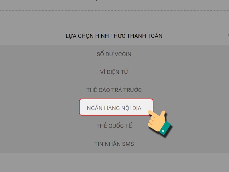 Hình thức thanh toán ngân hàng