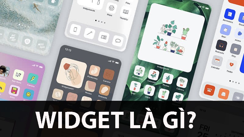 Widget trên điện thoại (Android, iOS) là gì? Tiện ích của widget