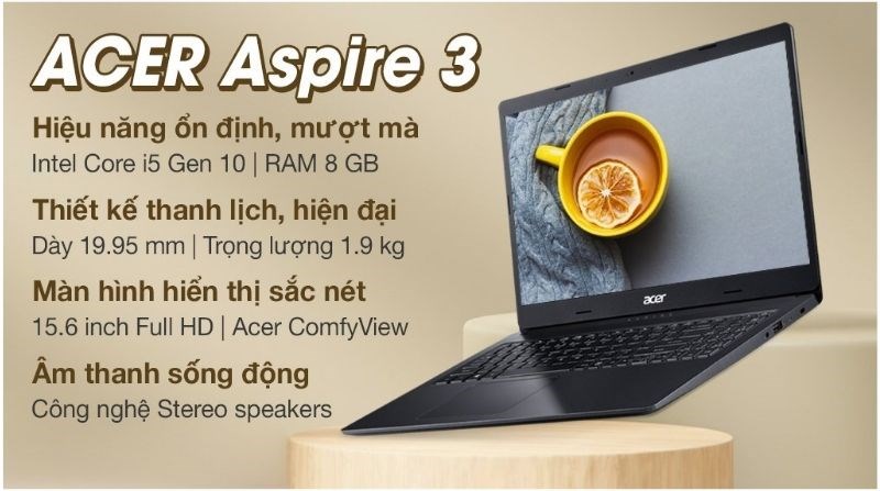 Laptop Acer Aspire 3 A315 57G 573F i5 1035G1