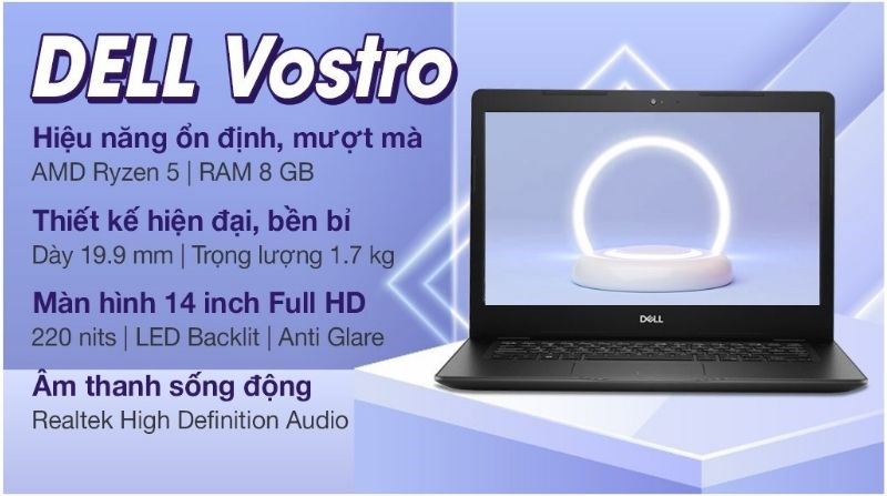 Laptop Dell Vostro 3405 R5 3500U