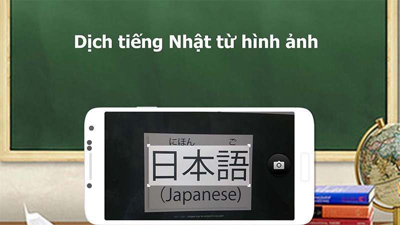 Cách dịch chính xác tiếng Nhật sang hình ảnh thông qua Google Translator trên điện thoại