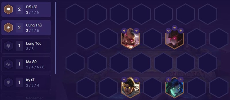 Đội hình đầu trận Đội hình đầu trận