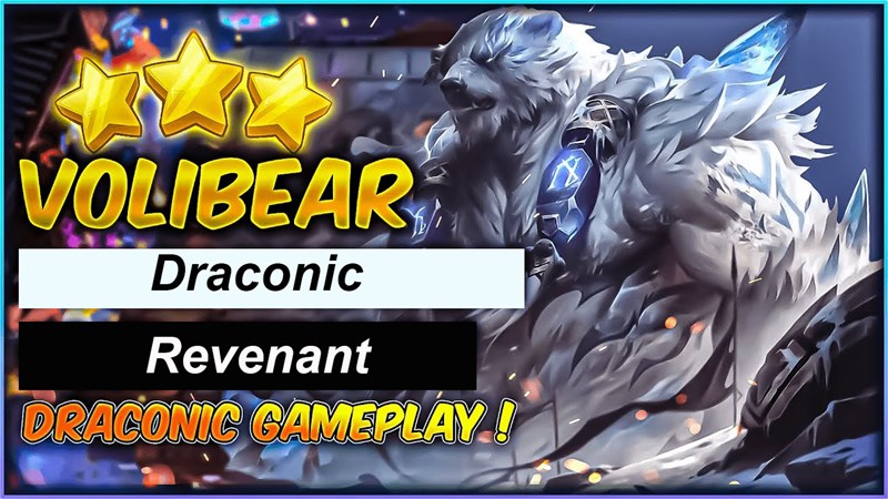 Volibear là chống chịu chính Volibear là chống chịu chính