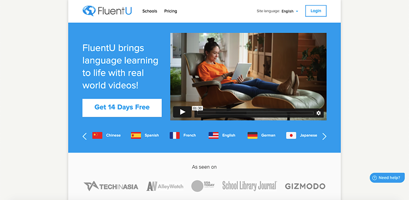 Phiên âm tiếng Anh online với FluentU