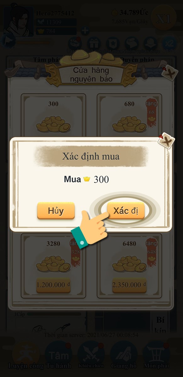 Xác nhận Xác nhận