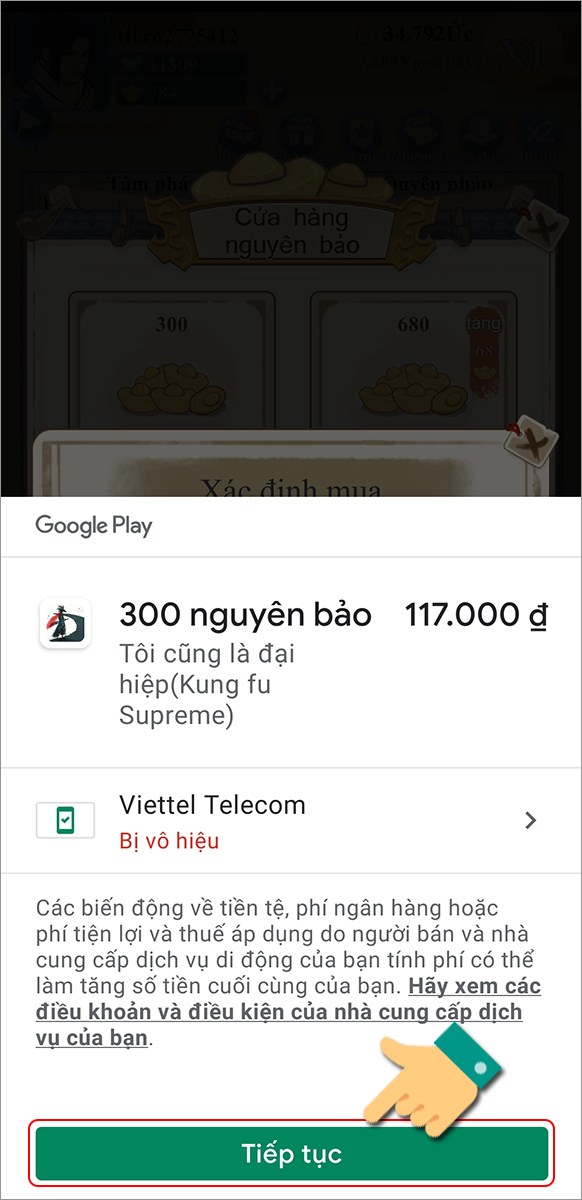 Tiếp tục Tiếp tục