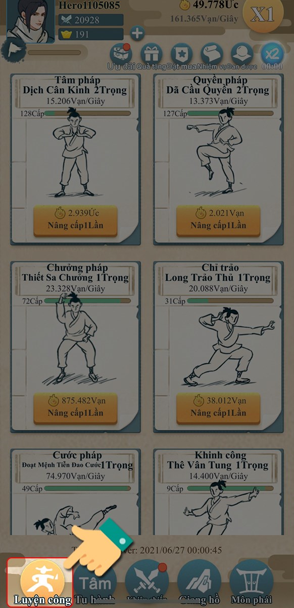 Luyện công Luyện công