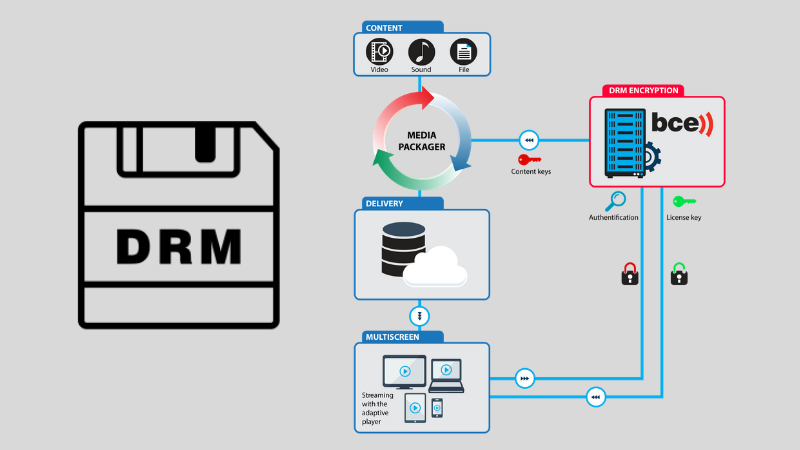 Nguyên lý hoạt động của DRM