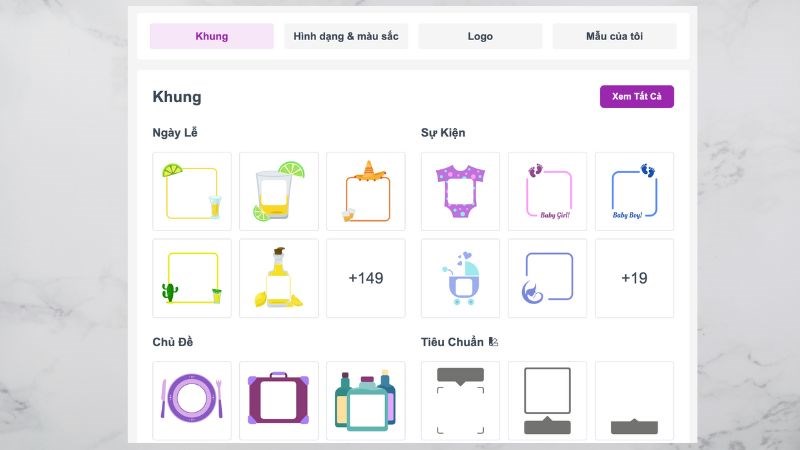 T&ugrave;y chỉnh giao diện, k&iacute;ch thước, m&agrave;u sắc, kiểu d&aacute;ng m&atilde; QR 