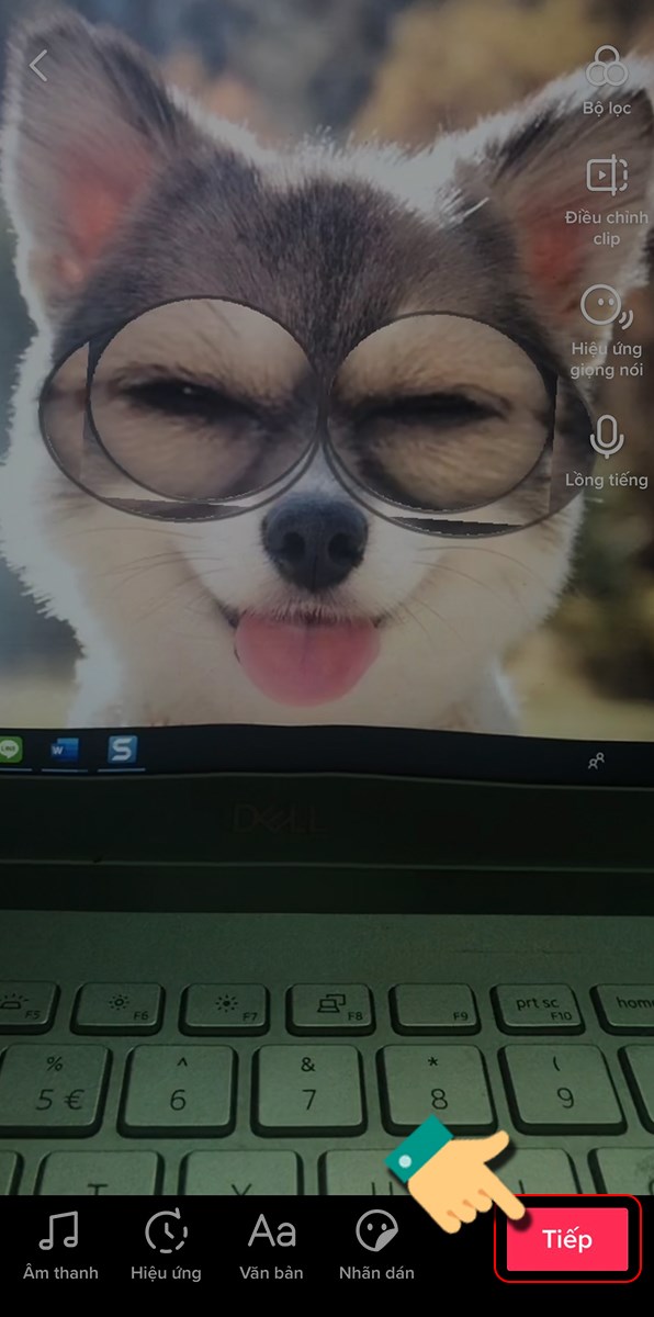 Tiếp tục thao tác Tiếp tục thao tác