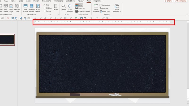 Ho&agrave;n th&agrave;nh ẩn thước dọc
