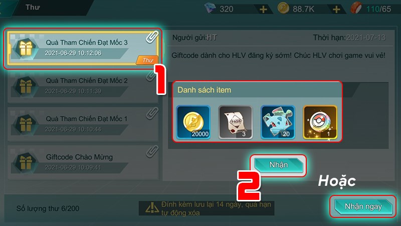 Nhận quà