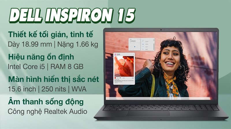 Laptop Dell Inspiron 15 3530 i5