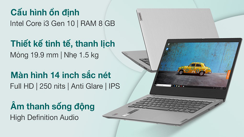Lenovo Ideapad 3 14IML05 i3 10110U/8GB/256GB/Win10 (81WA00HPVN) Lenovo Ideapad 3 14IML05 i3 10110U/8GB/256GB/Win10 (81WA00HPVN)