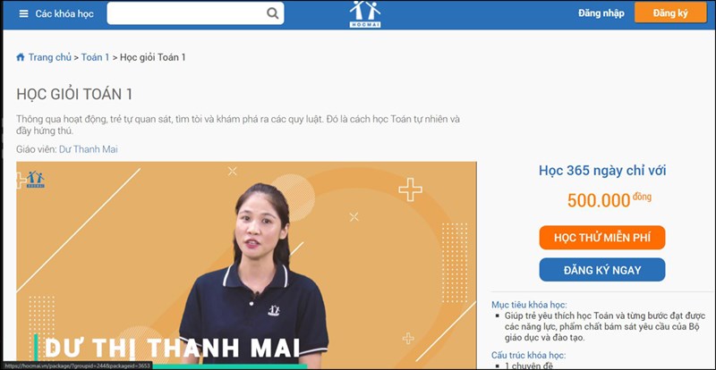 Trang web học toán trực tuyến - wiki.onlineaz.vn.