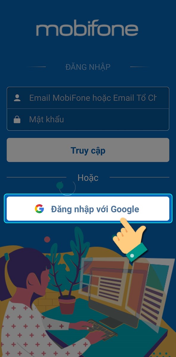 Đăng nhập t&agrave;i khoản Google