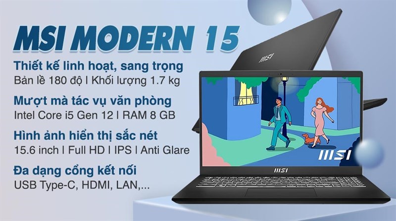 MSI Modern 15 B12MO i5