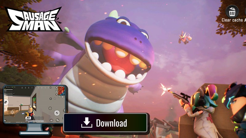 Tải game Sausage Man tr&ecirc;n m&aacute;y t&iacute;nh, PC